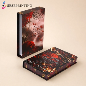 Stampa di <span class=keywords><strong>Libri</strong></span> con Taglio Colorato a Spruzzo, Romanzo Personalizzato in Edizione Speciale, Collezione Rilegata con Copertina Rigida, Libro Romantico con Cofanetto e Sovraccoperta - Product Image 1