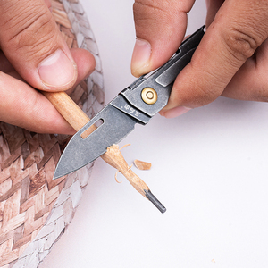 มีดตัดกล่องพัสดุขนาดเล็ก <span class=keywords><strong>Sanrenmu</strong></span> 431S-SF รุ่นขายดี น่ารัก ใช้งานง่าย ตัดกระดาษได้ - Product Image 4