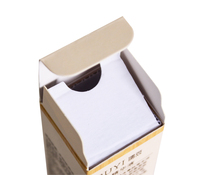 Emballage haut de gamme personnalisé pour liquide d'essence, impression 4C, présentoir avec insert en carton, livraison rapide pour boîte cosmétique