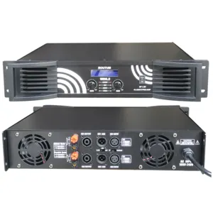Boutum Audio-AMPLIFICADOR DE POTENCIA profesional para altavoces, WD8.2, 800W x 2, 2 canales, 2U, Clase D, con pantalla de nuevo estilo