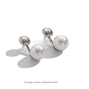 Đơn giản và thời trang cao cấp Phụ nữ Bông tai gió độc đáo sáng tạo pháp ngọc trai <span class=keywords><strong>Stud</strong></span> thiết kế nổi tiếng với tính độc đáo của nó - Product Image 3