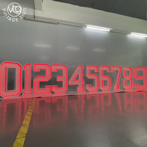 Tùy chỉnh đám cưới ngoài trời lớn ánh sáng Neon bóng đèn marquee thư dấu hiệu A đến Z số chữ dẫn quảng cáo bóng đèn marquee thư dấu hiệu - Product Image 5