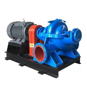 Large Capacity Diesel Horizontal Split Case Pump Single Stage Double Suction Centrifugal Water Pump 10-12500m3/h