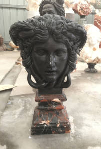 <span class=keywords><strong>Escultura</strong></span> <span class=keywords><strong>de</strong></span> Busto <span class=keywords><strong>de</strong></span> <span class=keywords><strong>Medusa</strong></span> <span class=keywords><strong>de</strong></span> Mármol Blanco Tallada a Mano, Busto <span class=keywords><strong>de</strong></span> Piedra Natural <span class=keywords><strong>de</strong></span> Alta Calidad para Decoración del Hogar Estilo Occidental - Product Image 5