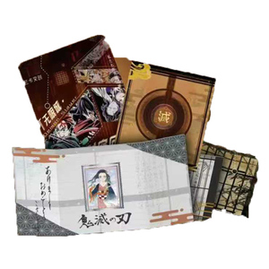 100 Pack Lanka Culture Demon CCG Slayer: <span class=keywords><strong>Kimetsu</strong></span> <span class=keywords><strong>No</strong></span> <span class=keywords><strong>Yaiba</strong></span> Marque-page en métal édition collector jeu de cartes boîte mystère - Product Image 1