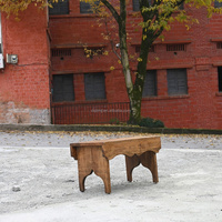 Chaise de relaxation haut de gamme minimaliste en bois massif, faite à la main, confortable et élégante pour salon, hôtel, salle à manger, extérieur, appartement, hall d'entrée