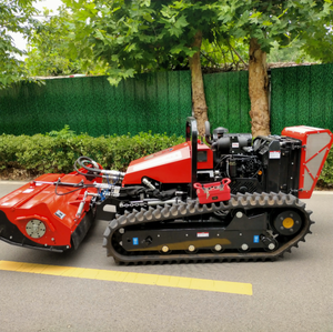 Robot tondeuse intelligent série Smart, autopropulsé, à chenilles en caoutchouc, broyeur forestier - Product Image 5