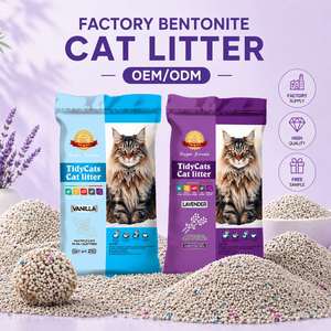Arena para Gatos Ecológica Premium al por Mayor, Arena de Bentonita de Alta Absorción, Rápida y Libre de Polvo - Product Image 1