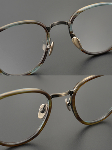 Kính Mắt Tròn Chất Lượng Cao Gọng Kính Titanium Gọng Kính Quang Học Dành Cho Nam Và Nữ Doanh Nhân - Product Image 3