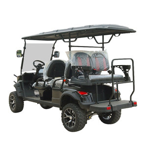 Carrito de Golf de 6 Plazas con Batería de Litio de 48V, Impermeable, con Estante de Almacenamiento Trasero para Clubes Campestres, Diseño Avanzado, Mayor Comodidad y Estilo - Product Image 3