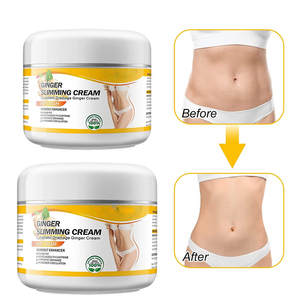 Crema Reductora <span class=keywords><strong>de</strong></span> Jengibre <span class=keywords><strong>para</strong></span> Quemar Grasa Corporal, Anticelulitis, Pérdida <span class=keywords><strong>de</strong></span> <span class=keywords><strong>Peso</strong></span>, Ingredientes Orgánicos Veganos Libres <span class=keywords><strong>de</strong></span> Crueldad, Certificado GMP - Product Image 3