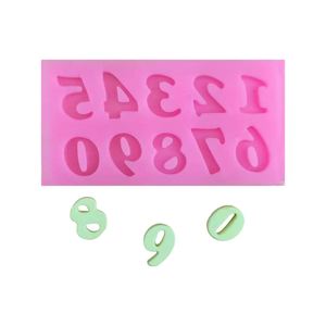 DIY Number & Arabic Alphabet Silicone Baking <b>Molds</b>, Reusable Silicone <b>Molds</b> for Chocolate, <b>Cake</b>, Candy & Fondant - Product Image 1