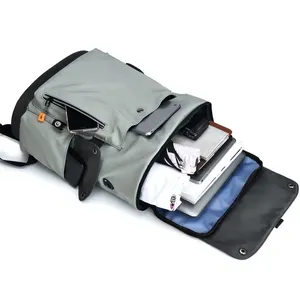 กระเป๋าเป้สะพายหลัง Imaiwill Felix-177 สำหรับเดินทาง/ธุรกิจ  คุณภาพสูง ความจุเยอะ ผลิตจากวัสดุรีไซเคิล ทนทาน ทันสมัย  พร้อมสกรีนโลโก้ตามสั่ง - Product Image 6