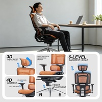 Chaise de bureau ergonomique avec appuie-tête réglable, accoudoirs 4D et soutien lombaire pour de longues heures de travail |   Fournisseur en gros de chaises de bureau