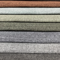 100% Polyester Chine Usine Rembourrage Canapé Chaise Couverture Velours Tissu Lin