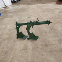 Charrue à double socle robuste, moteur diesel 12 CV, haute productivité, équipement agricole avec engrenages et roulements pour usage agricole