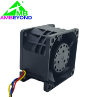 Ventilateur axial DC haute vitesse 6038 12V à roulement à billes/à manchon pour module de contrôle intégré de station de charge