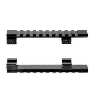 Support de conversion en alliage d'aluminium multi-emplacements de 11 mm (type queue d'aronde) à 20 mm (type riser) pour adaptateur optique tactique de chasse, personnalisé en usine - Product Image 5
