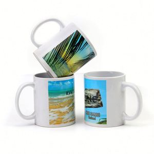 Taza de Café de Cerámica Personalizada con Logotipo, 11/15 oz, Lisa, Mate o Brillante, para Sublimación - Product Image 1