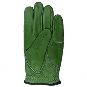 Guantes de Golf de Piel de Oveja Premium para Hombre, Sensación Suave, Agarre Antideslizante, Transpirables, Absorben la Humedad, Cierre de Hebilla Ajustable - Product Image 3