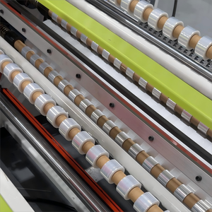 Phổ biến tự dính LLDPE Pallet bộ phim kéo dài mềm tan trong nước nhựa Jumbo polyethylene gói cuộn cho hàng tạp hóa sử dụng - Product Image 6