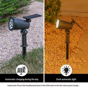 Lampes solaires LED d'extérieur, étanches, pour <span class=keywords><strong>jardin</strong></span>, allées, pelouse, patio, cour, décoration d'arbres - Product Image 3