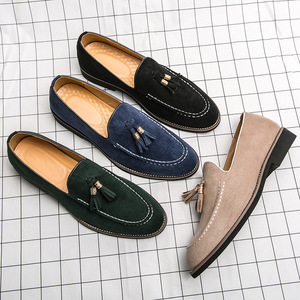 <span class=keywords><strong>Scarpe</strong></span> Eleganti Oxford da <span class=keywords><strong>Uomo</strong></span>, Nuove <span class=keywords><strong>Scarpe</strong></span> Casual in Pelle di Grande Taglia, Stile Coreano alla Moda, Mocassini Trendy Slip-On - Product Image 3