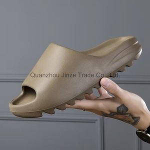 Claquettes d'intérieur unisexes couleur unie, décontractées pour hommes, semelle extérieure en <span class=keywords><strong>EVA</strong></span>, pantoufles personnalisées pour femmes 2026, amortissantes et légères - Product Image 6