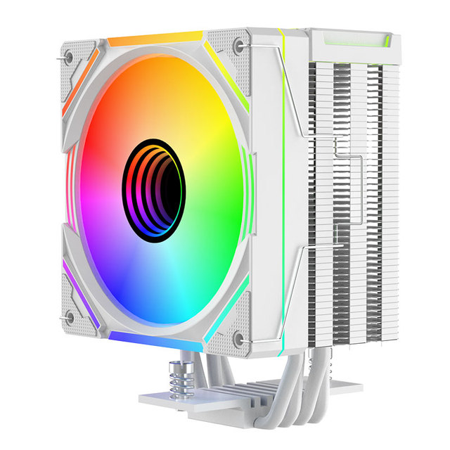 Lovingcool High Performance Single Tower PWM CPU Air Heatsink Cooler with 4 Heat Pipes Low Noise Processor Air Fan Cooler