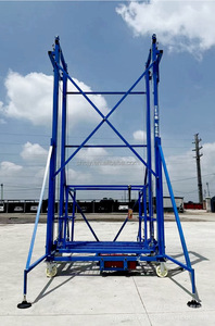 Plataforma Elevadora Eléctrica de 2-20 m, 15 m, Escalera Elevadora de 9 Metros, <span class=keywords><strong>Andamio</strong></span> Eléctrico Ligero <span class=keywords><strong>sobre</strong></span> <span class=keywords><strong>Ruedas</strong></span> - Product Image 2
