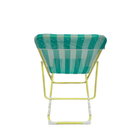Chaises pliantes de plage, de jardin, de parc, de terrasse, de camping, en acier moderne, avec structure en textilène, réglables, capacité 120 kg