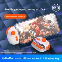 Pegangan Ponsel Profesional Tipe-C Rocker Gamepad Joystick Gaming Trigger Dengan Port Pengisian Daya untuk IOS Android