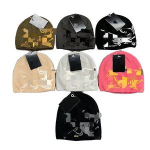 Chapeau tricoté unisexe en laine 100% avec motif d'oiseau de dessin animé, imprimé numériquement, chaud pour l'hiver, nouvelle collection automne/hiver 2026, en stock, vente en gros - Product Image 1