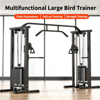 WENDY Appareil de fitness professionnel à hauteur réglable Big Bird Gym, Machine de musculation à câbles croisés