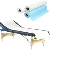 Draps jetables pour table de massage et d'examen, en SMS non-tissé, haute ventilation, pour salons de beauté et hôpitaux