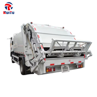 Camion à ordures compacteur de marque japonaise ISUZU, 9 mètres cubes, camions à déchets pour usage municipal