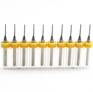 Jeu de forets hélicoïdaux Honsen SI-DRST en alliage dur 45-50HRC, longueur 38 mm, 0,3-1,2 mm pour le perçage de PCB, plastique et métal - Product Image 5