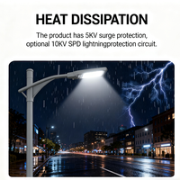 OUTLUX G002 Luminaria LED para Exteriores de 50w con Carcasa de Aleación de Aluminio, Garantía de 5 Años, Resistente al Agua IP66