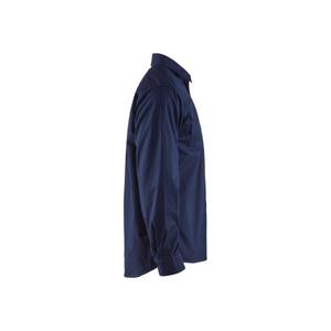 BLAKLADER - 329711358900XXL Chemise en sergé Bleu marine-CHEMISES DE TRAVAIL EAN 7330509480373 - Product Image 3