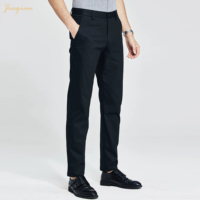 Pantalones Casuales de Hombre de Primera Calidad, 100% Algodón, Corte Slim Fit, Pantalones de Vestir Transpirables de Alta Calidad para Hombre, Ropa Formal de Oficina