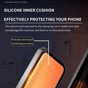 Support de charge sans fil pour voiture Pince à <span class=keywords><strong>induction</strong></span> pour téléphone <span class=keywords><strong>portable</strong></span> Support de charge magnétique universel <span class=keywords><strong>portable</strong></span> - Product Image 5