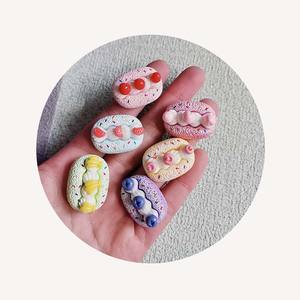 Adornos de Resina para Pasteles, Figuras Planas de Animales, Helados, Cupcakes, Galletas, Cabujones de Resina para Manualidades - Product Image 4