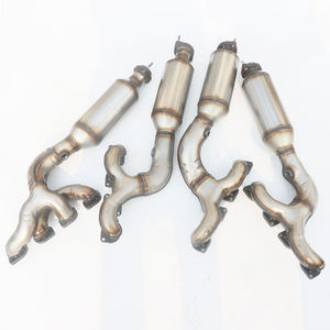 Convertidor catalítico de tres vías de alto contenido del sistema de escape de venta directa de fábrica para BMW 740 - Product Image 4