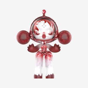 PopMart 1000% PVC curvado a mano flor Real accesorio de oficina <span class=keywords><strong>Mega</strong></span> colección Skullpanda inspirado personajes congelados figuras de acción - Product Image 3