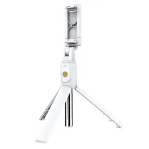 Wireless Remote Extendable Selfie Stick Monopod Phone Stand Holder 3 In 1 Camera Tripod For Smartphone