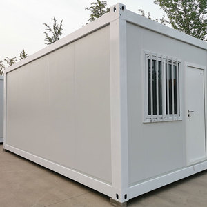 20ft 40ft Prefabricated Building Houses Modular Container Home for Various Internal Layout with Wooden Cabin Easy Installation