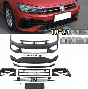 Accesorios para Automóviles, Kit de Carrocería con Parachoques Delantero y Trasero, Faldones Laterales para VW <span class=keywords><strong>Polo</strong></span> <span class=keywords><strong>GTI</strong></span> <span class=keywords><strong>2022</strong></span>, Kits Completos - Product Image 2