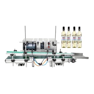 Machine à Boissons Électrique Automatique Haute Vitesse 4 Buses Pompe à Diaphragme Bouteilles PET 100ml Sachets 500ml 220V pour Eau et Lait - Product Image 1