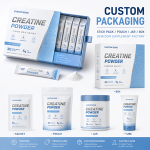 Creatina Monohidrato en Polvo, Paquetes Individuales Sin Sabor, 5g por Porción, 30 Unidades, Suplemento Dietético para el Apoyo Muscular - Product Image 2