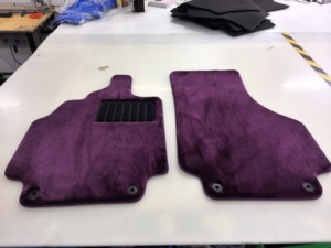Tapis de voiture haut de gamme Jingfan 20 mm en laine, ensemble complet, imperméables/anti-poussière, sur mesure pour <span class=keywords><strong>Audi</strong></span> <span class=keywords><strong>R8</strong></span> 2015, intérieur de luxe, prix usine - Product Image 2